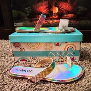 Anna Rainbow Sandals